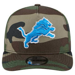 Detroit Lions New Era Woodsy 9FIFTY Snapback Hat Camo | NFL