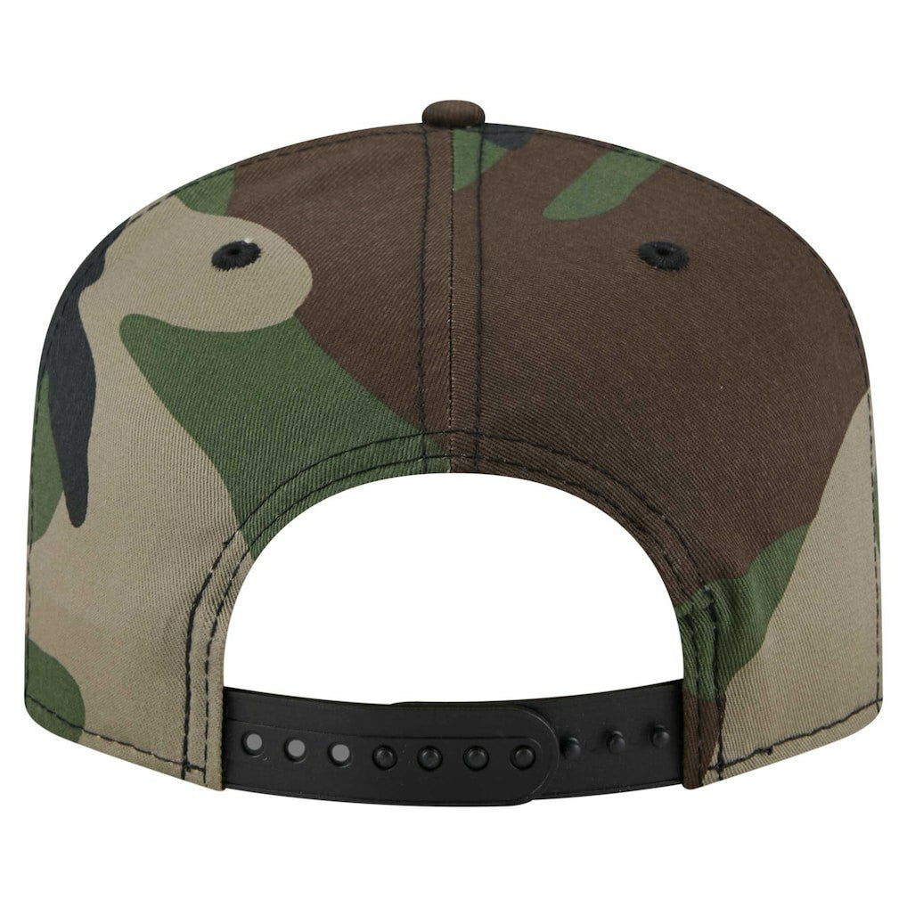 Detroit Lions New Era Woodsy 9FIFTY Snapback Hat Camo | NFL