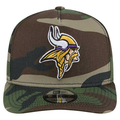 Minnesota Vikings New Era Woodsy 9FIFTY Snapback Hat Camo | NFL