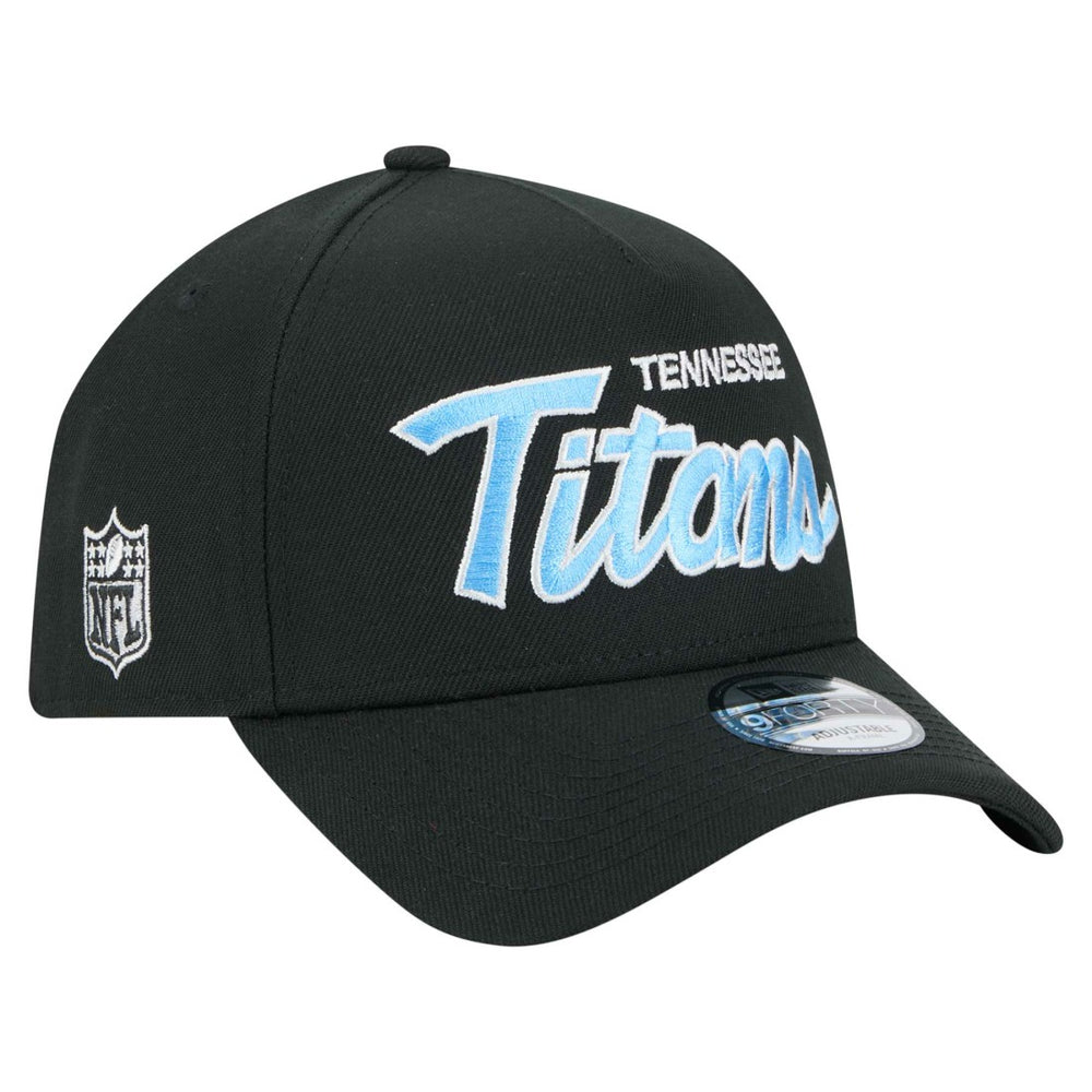 Tennessee Titans New Era Smith 9FORTY Adjustable hat Black | NFL