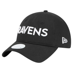 Baltimore Ravens New Era Women's Cece 9TWENTY Adjustable Hat Black | NFL