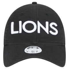 Detroit Lions New Era Women's Cece 9TWENTY Adjustable Hat Black | NFL
