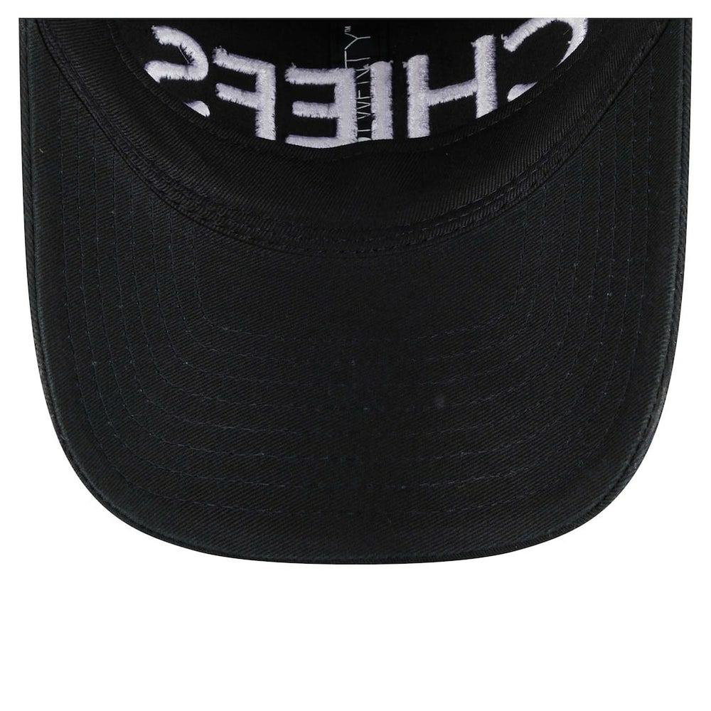 Kansas City Chiefs New Era Women's Cece 9TWENTY Adjustable Hat Black | NFL