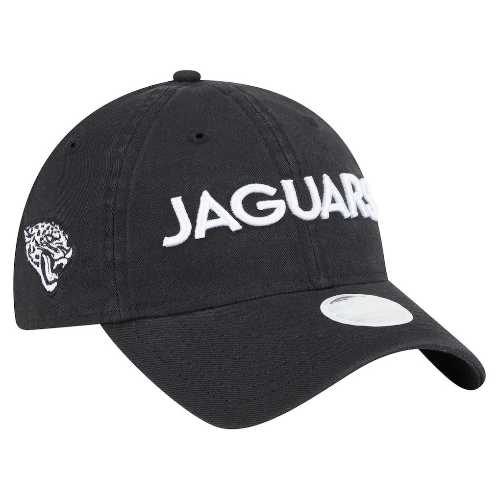 Jacksonville Jaguars New Era Women's Cece 9TWENTY Adjustable Hat Black | NFL