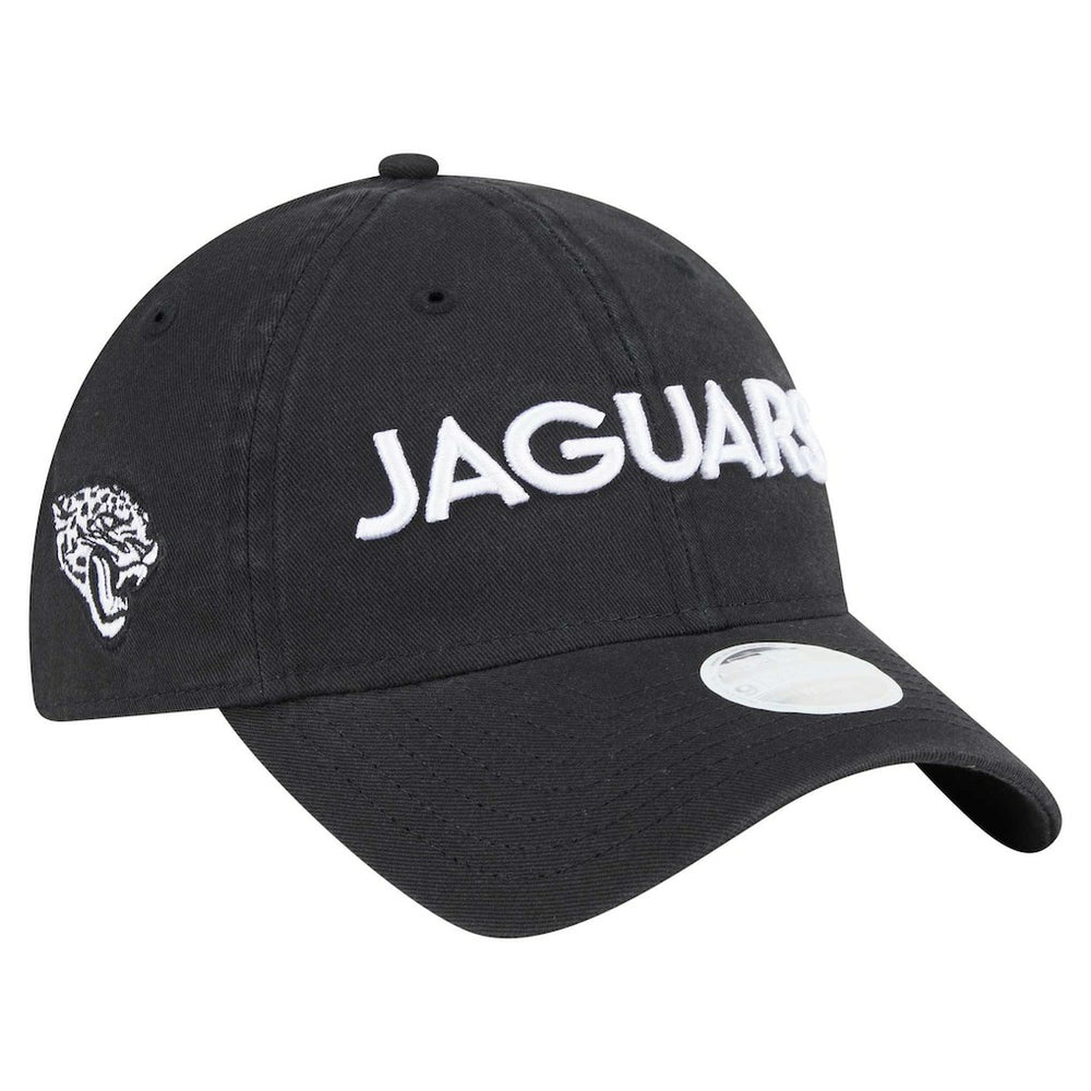 Jacksonville Jaguars New Era Women's Cece 9TWENTY Adjustable Hat Black | NFL