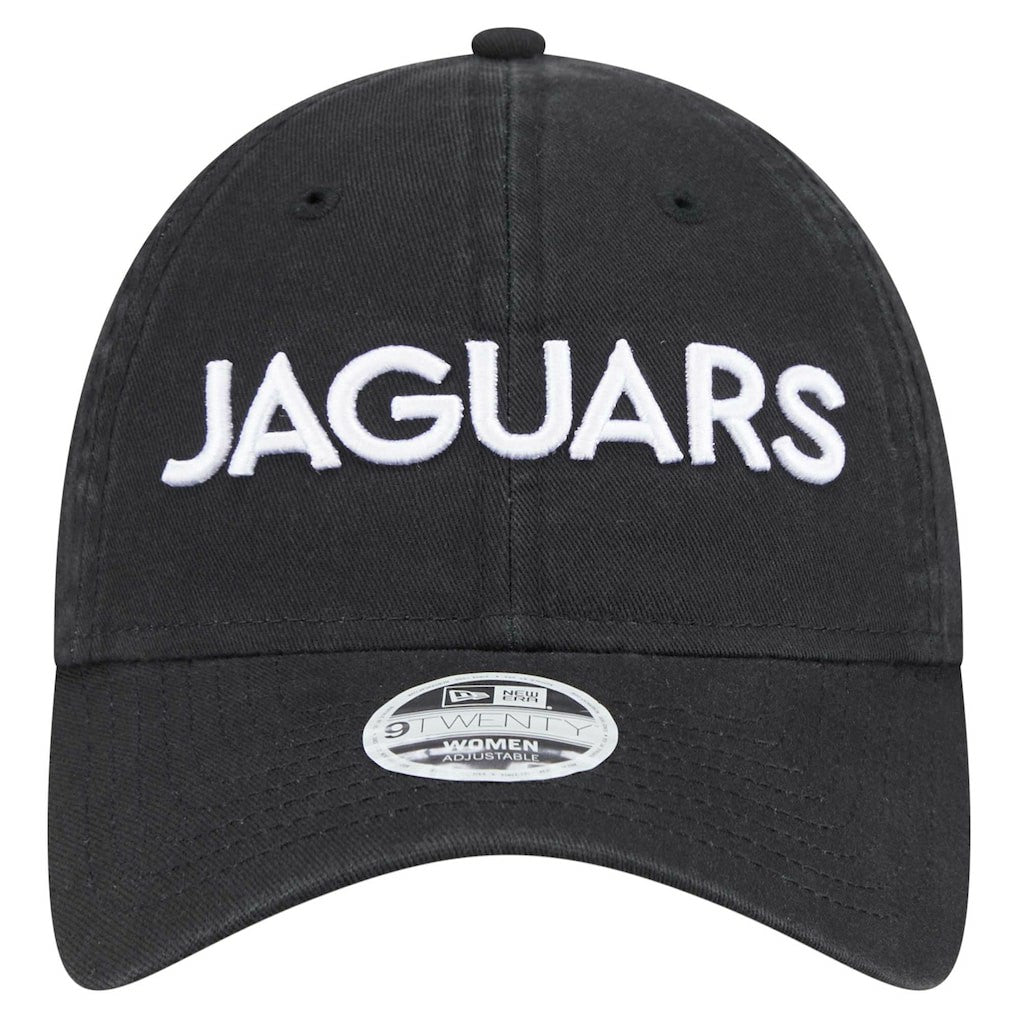 Jacksonville Jaguars New Era Women's Cece 9TWENTY Adjustable Hat Black | NFL