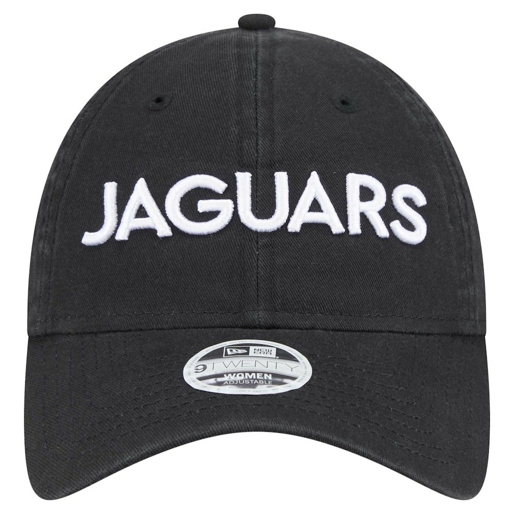 Jacksonville Jaguars New Era Women's Cece 9TWENTY Adjustable Hat Black | NFL