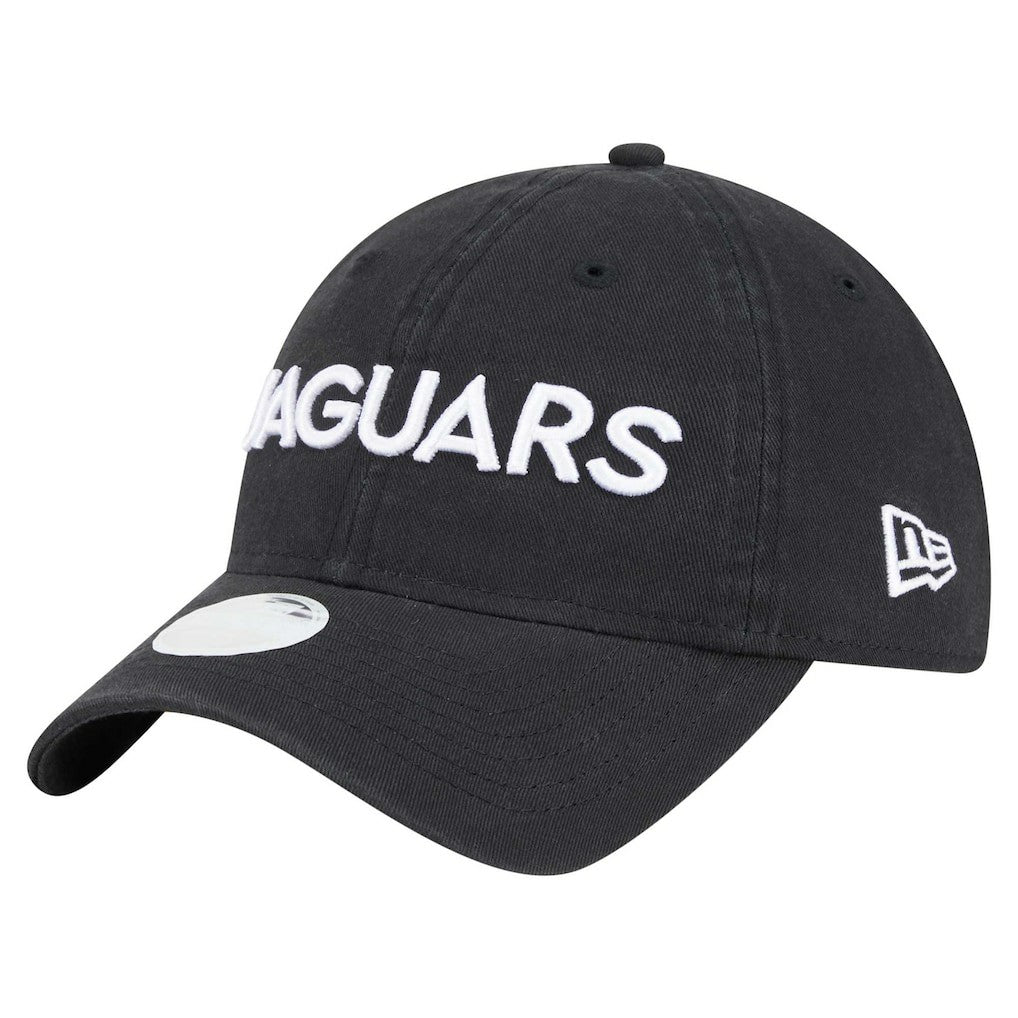 Jacksonville Jaguars New Era Women's Cece 9TWENTY Adjustable Hat Black | NFL