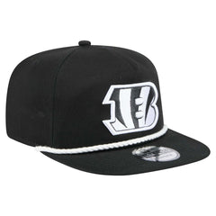 Cincinnati Bengals New Era B-Dub Golfer Snapback Hat Black | NFL