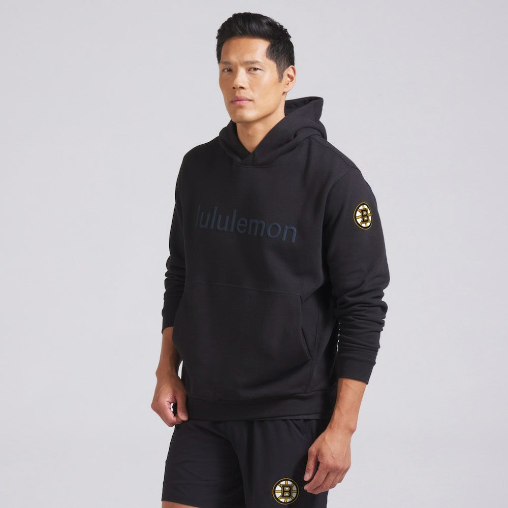 Boston Bruins lululemon Steady State Pullover Hoodie - Black - NHL