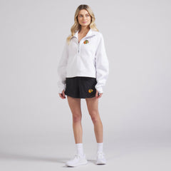 Chicago Blackhawks lululemon Women's Scuba Oversized Half Zip Top - White - NHL