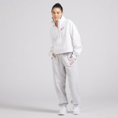 Detroit Red Wings lululemon Women's Scuba Oversized Half Zip Top - White - NHL