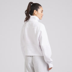 Detroit Red Wings lululemon Women's Scuba Oversized Half Zip Top - White - NHL