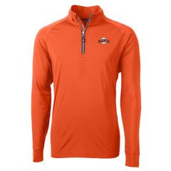San Francisco Giants Cutter & Buck  Adapt Eco Knit Stretch Recycled Quarter-Zip Pullover Top - MLB