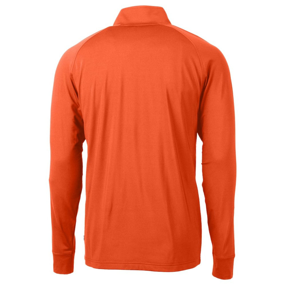 San Francisco Giants Cutter & Buck  Adapt Eco Knit Stretch Recycled Quarter-Zip Pullover Top - MLB