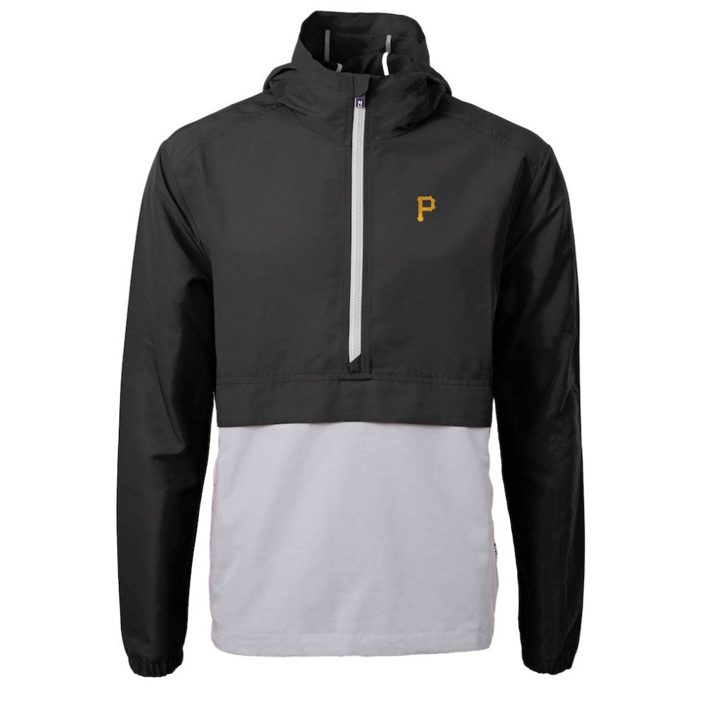 Pittsburgh Pirates Cutter & Buck Charter Eco Recycled Half-Zip Anorak Jacket - MLB