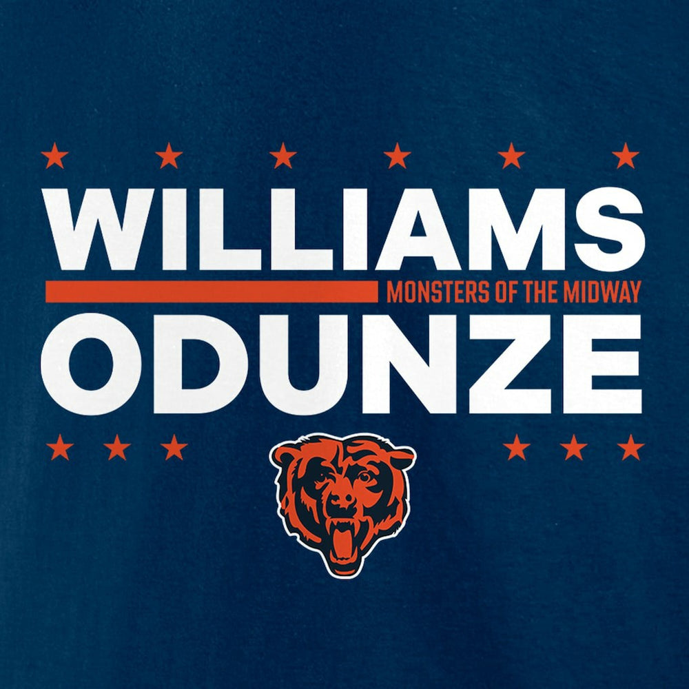 Caleb Williams & Rome Odunze Chicago Bears Election Players T-Shirt Navy | NFL