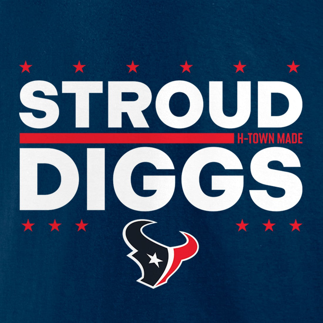CJ Stroud & Stefon Diggs Houston Texans Election Players T-Shirt Navy | NFL