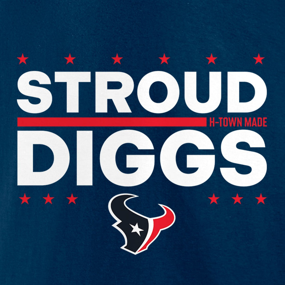 CJ Stroud & Stefon Diggs Houston Texans Election Players T-Shirt Navy | NFL