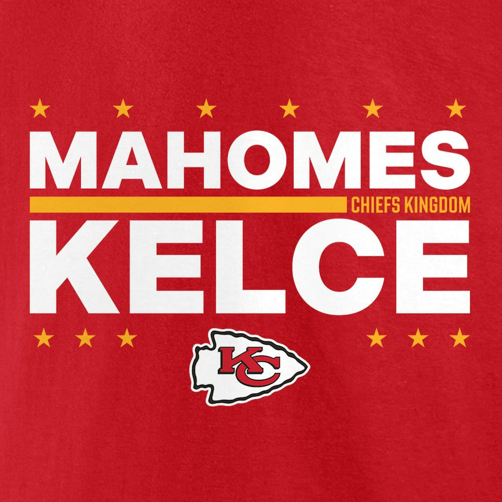 Patrick Mahomes & Travis Kelce Kansas City Chiefs Election Players T-Shirt Red | NFL