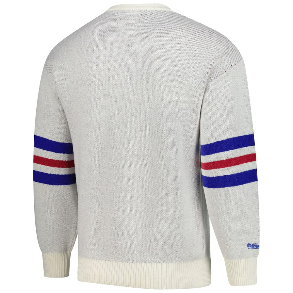 Chicago Cubs Mitchell & Ness Retro Pullover Sweater - MLB