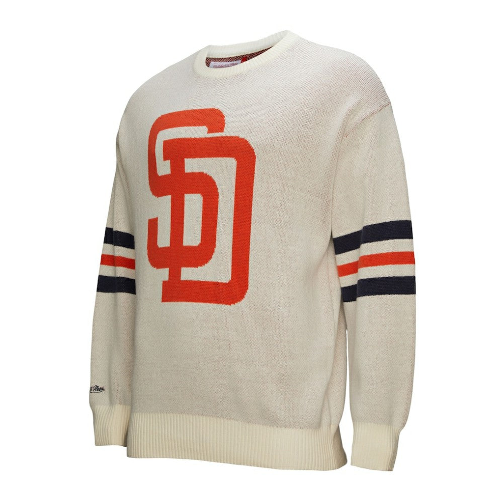 San Diego Padres Mitchell & Ness Retro Pullover Sweater - MLB