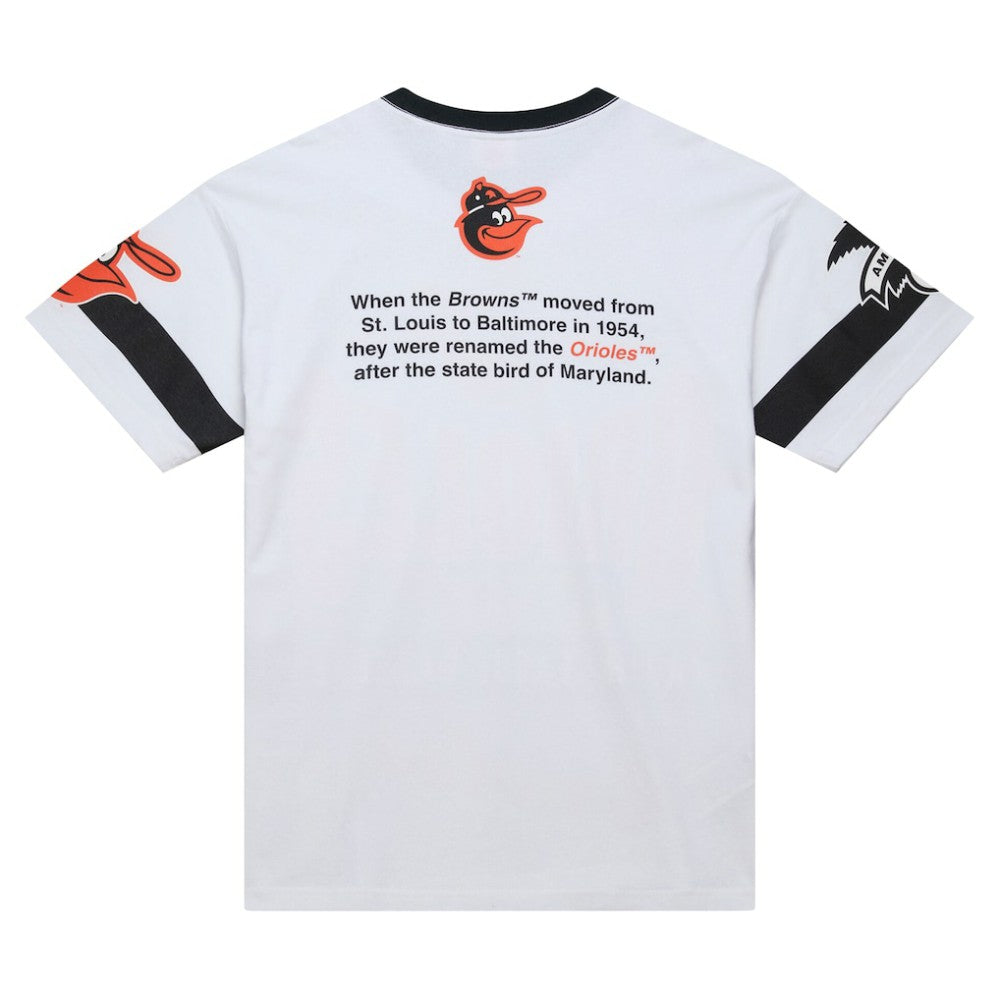 Baltimore Orioles Mitchell & Ness Cooperstown Collection Team Origins Premium T-Shirt - MLB