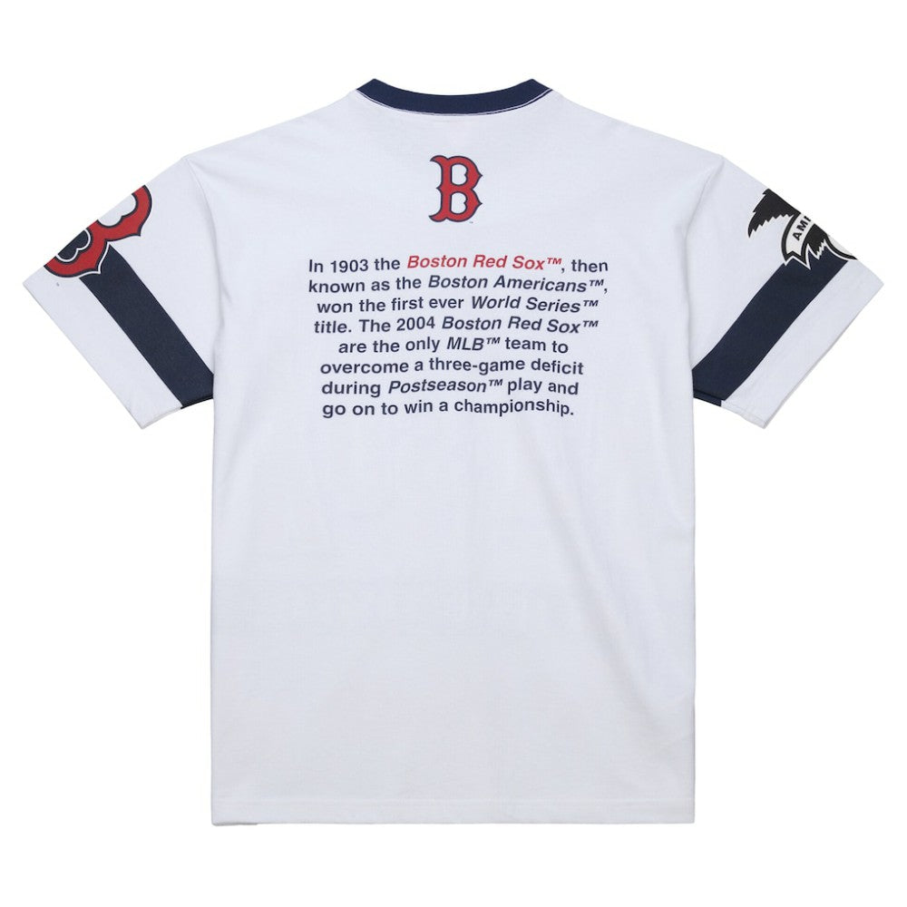 Boston Red Sox Mitchell & Ness Cooperstown Collection Team Origins Premium T-Shirt - MLB