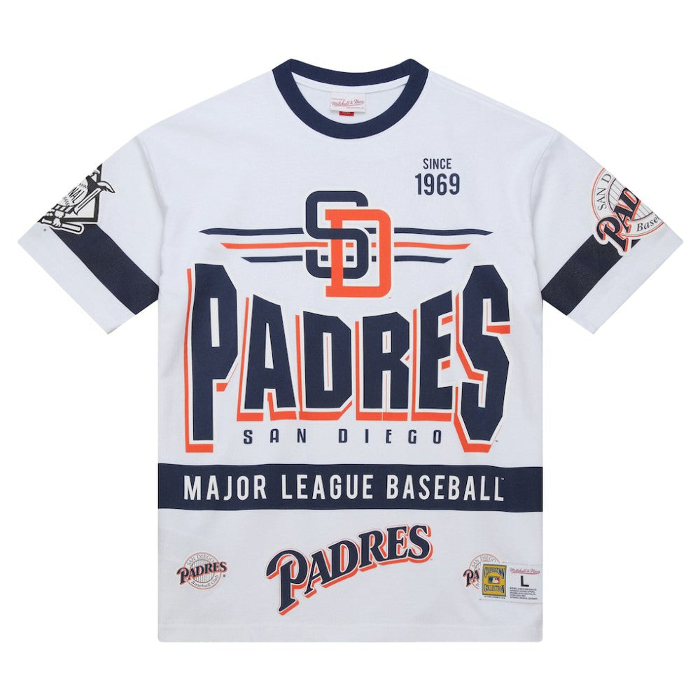 San Diego Padres Mitchell & Ness Cooperstown Collection Team Origins Premium T-Shirt - MLB