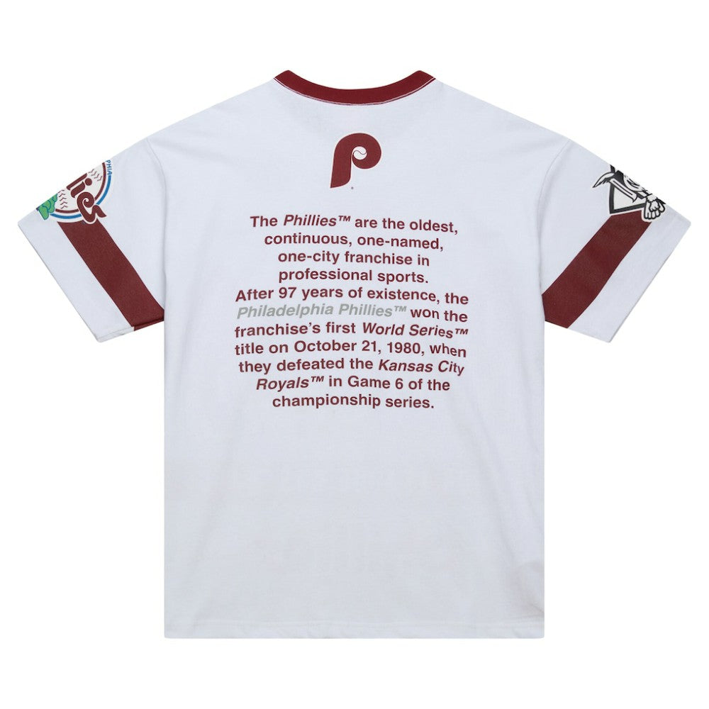 Philadelphia Phillies Mitchell & Ness Cooperstown Collection Team Origins Premium T-Shirt - MLB