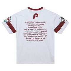 Philadelphia Phillies Mitchell & Ness Cooperstown Collection Team Origins Premium T-Shirt - MLB