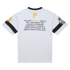 Pittsburgh Pirates Mitchell & Ness Cooperstown Collection Team Origins Premium T-Shirt - MLB