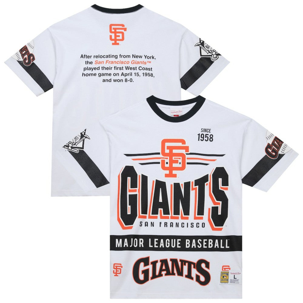 San Francisco Giants Mitchell & Ness Cooperstown Collection Team Origins Premium T-Shirt - MLB