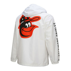 Baltimore Orioles Mitchell & Ness Vintage Full-Snap Hooded Coaches Jacket - MLB