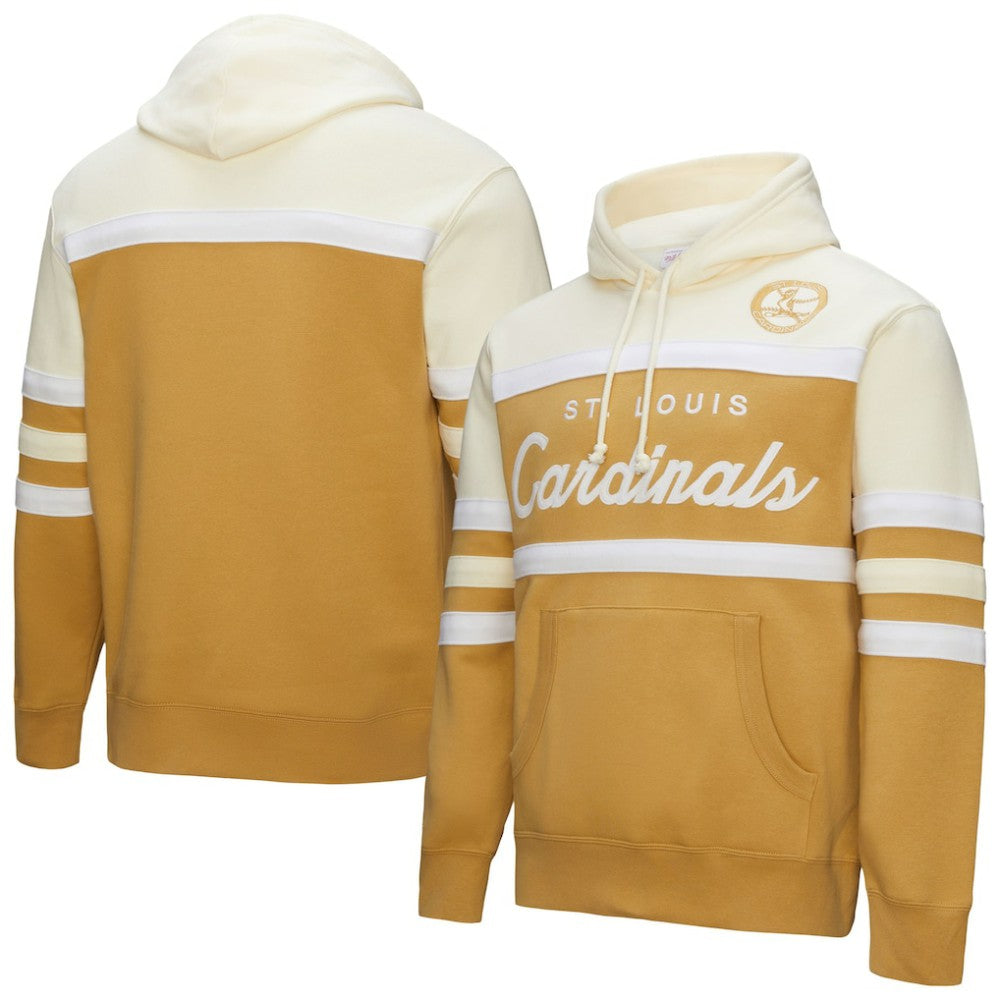 St. Louis Cardinals Mitchell & Ness Head Coach Pullover Hoodie - MLB