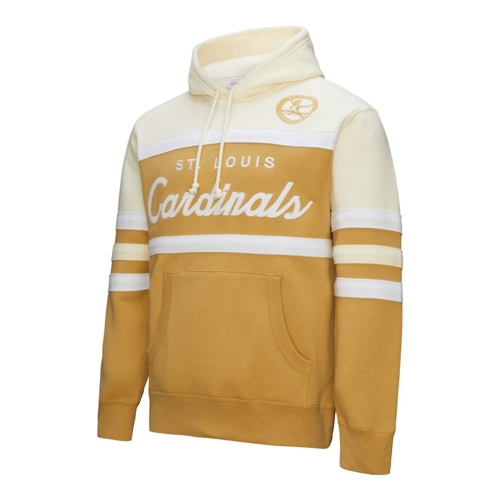 St. Louis Cardinals Mitchell & Ness Head Coach Pullover Hoodie - MLB