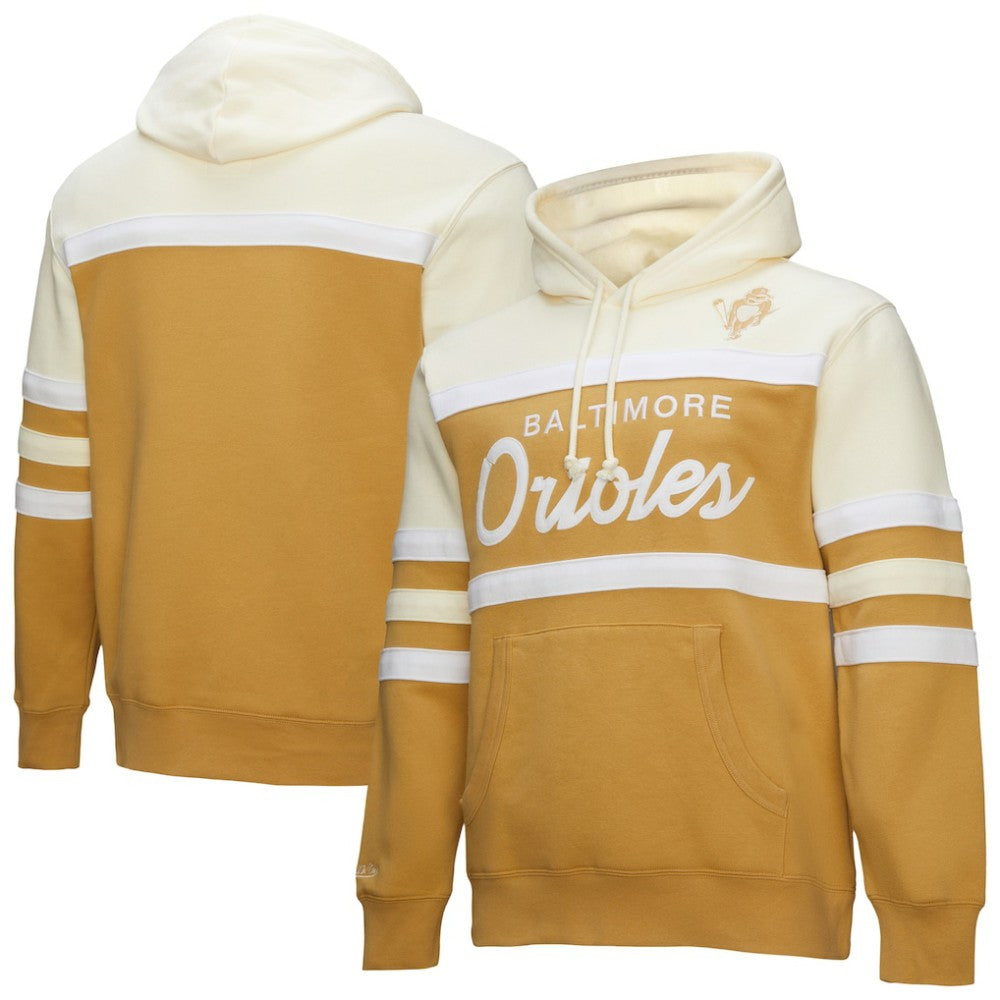 Baltimore Orioles Mitchell & Ness Head Coach Pullover Hoodie - MLB