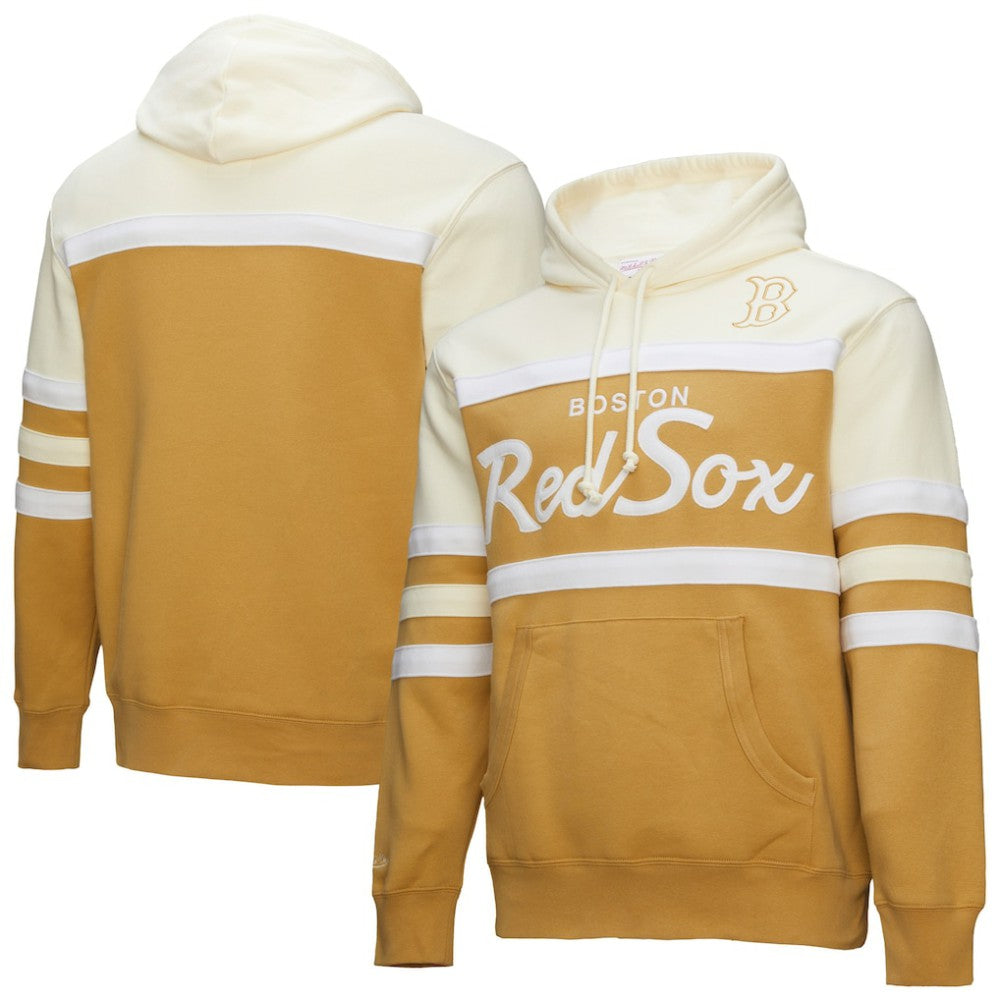 Boston Red Sox Mitchell & Ness Head Coach Pullover Hoodie - MLB