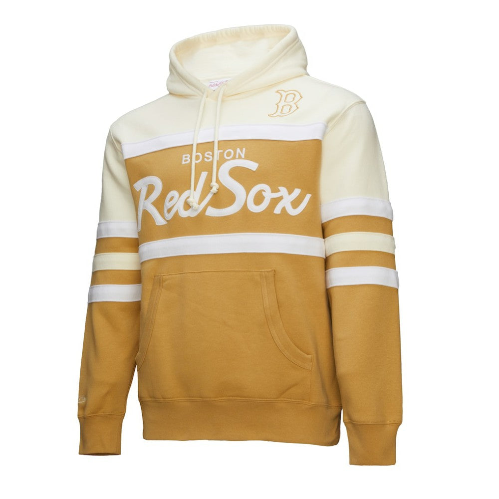 Boston Red Sox Mitchell & Ness Head Coach Pullover Hoodie - MLB