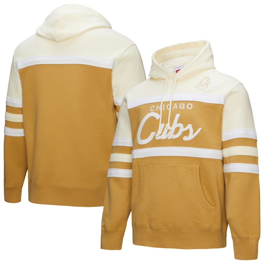 Chicago Cubs Mitchell & Ness Head Coach Pullover Hoodie - MLB