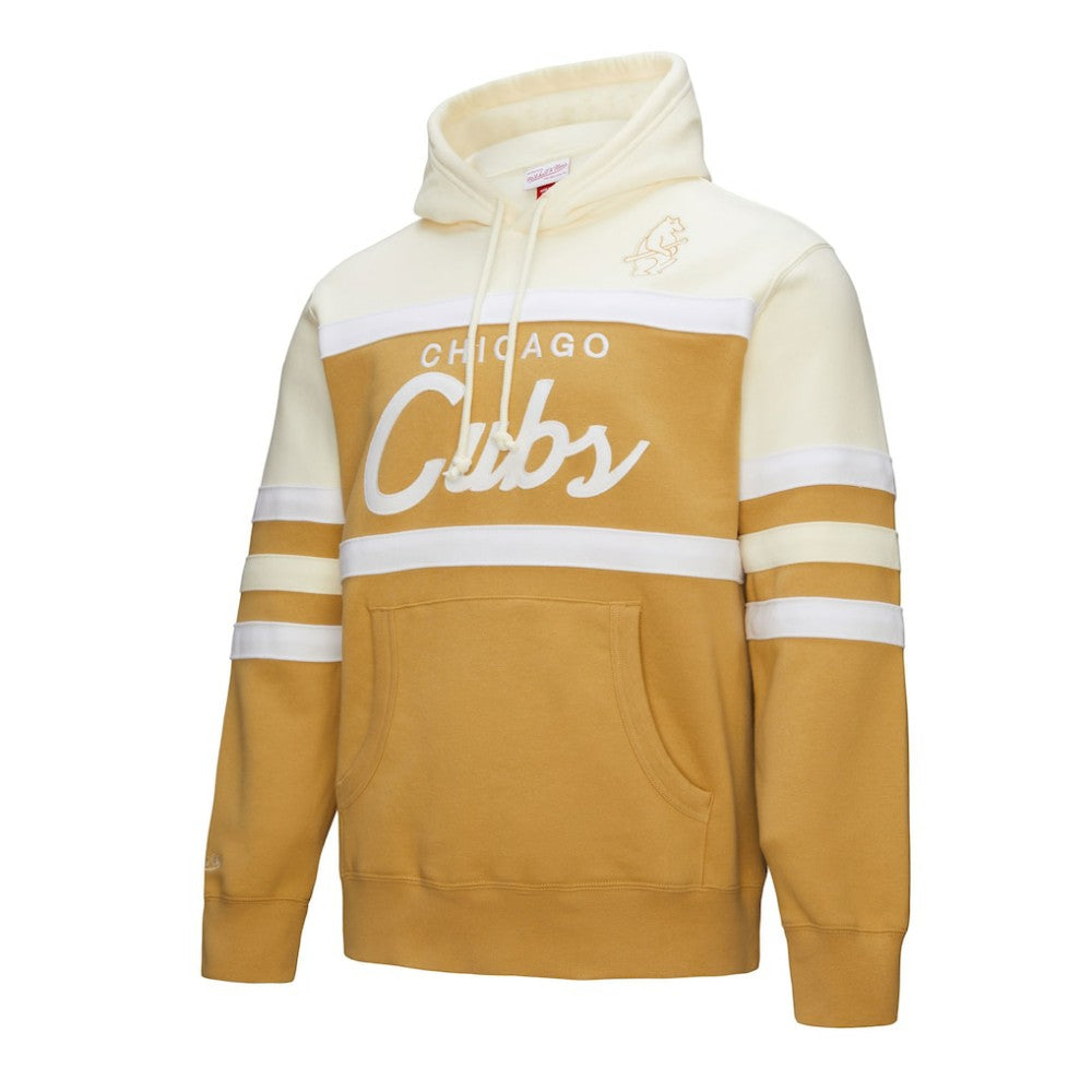 Chicago Cubs Mitchell & Ness Head Coach Pullover Hoodie - MLB