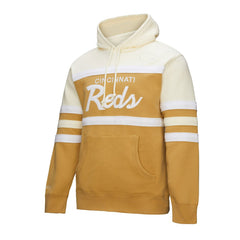 Cincinnati Reds Mitchell & Ness Head Coach Pullover Hoodie - MLB