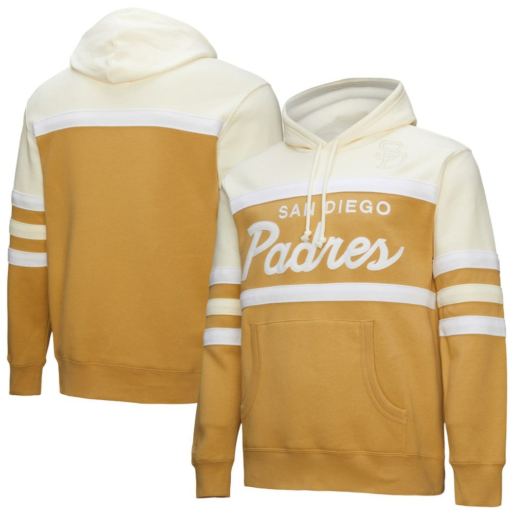San Diego Padres Mitchell & Ness Head Coach Pullover Hoodie - MLB