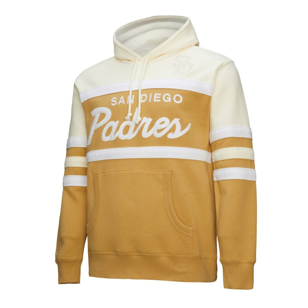 San Diego Padres Mitchell & Ness Head Coach Pullover Hoodie - MLB