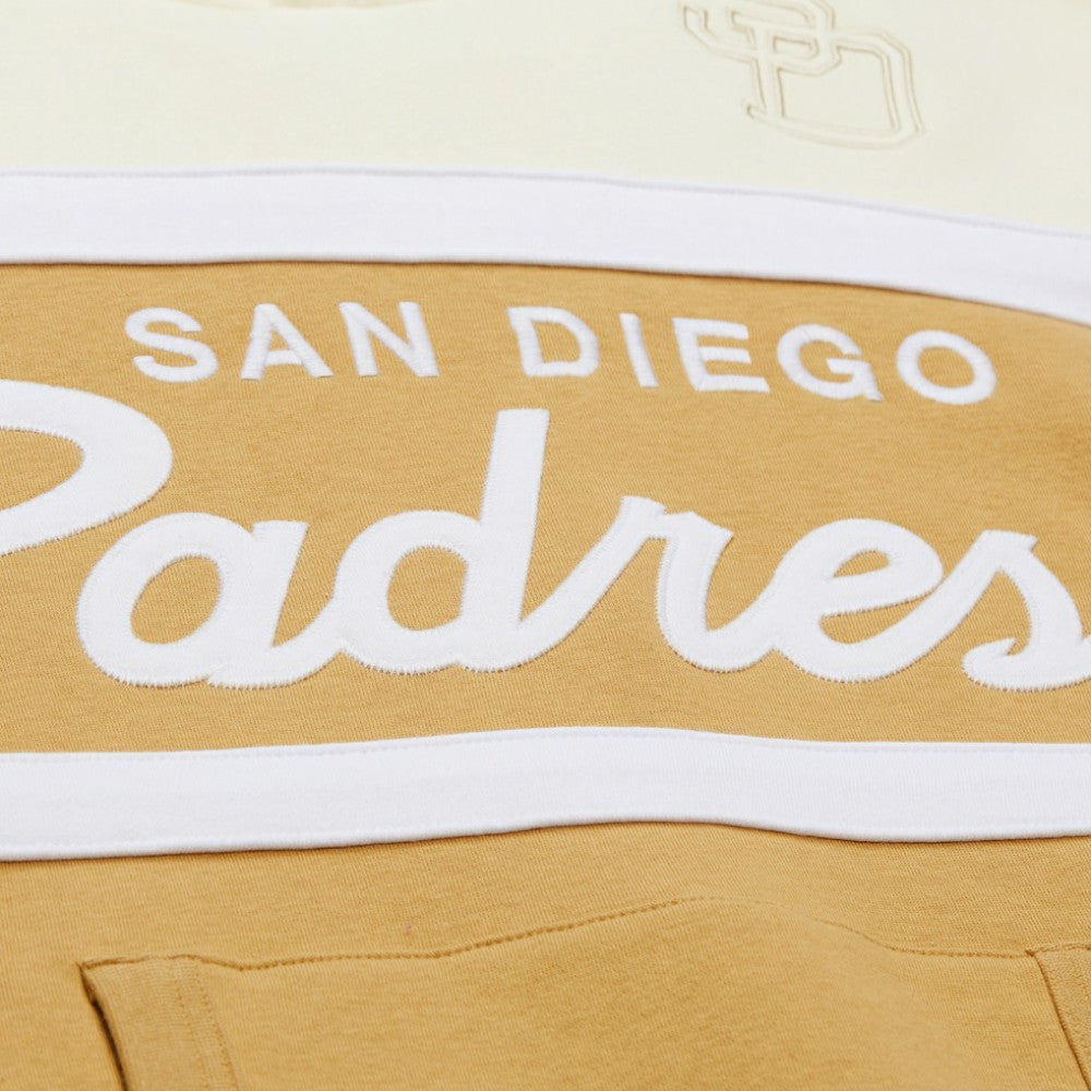 San Diego Padres Mitchell & Ness Head Coach Pullover Hoodie - MLB