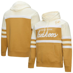 New York Yankees Mitchell & Ness Head Coach Pullover Hoodie - MLB