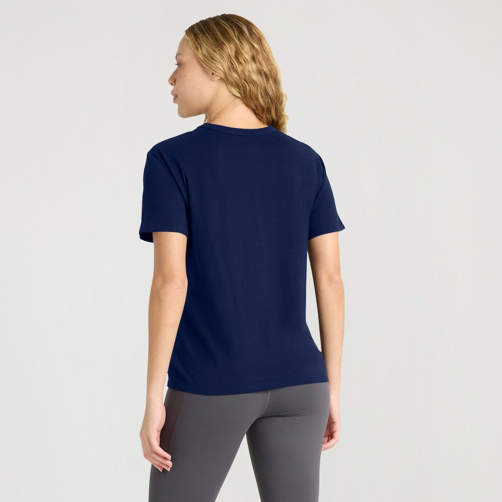 Dallas Cowboys Women's Line Em Up T-Shirt Navy | Fanatics