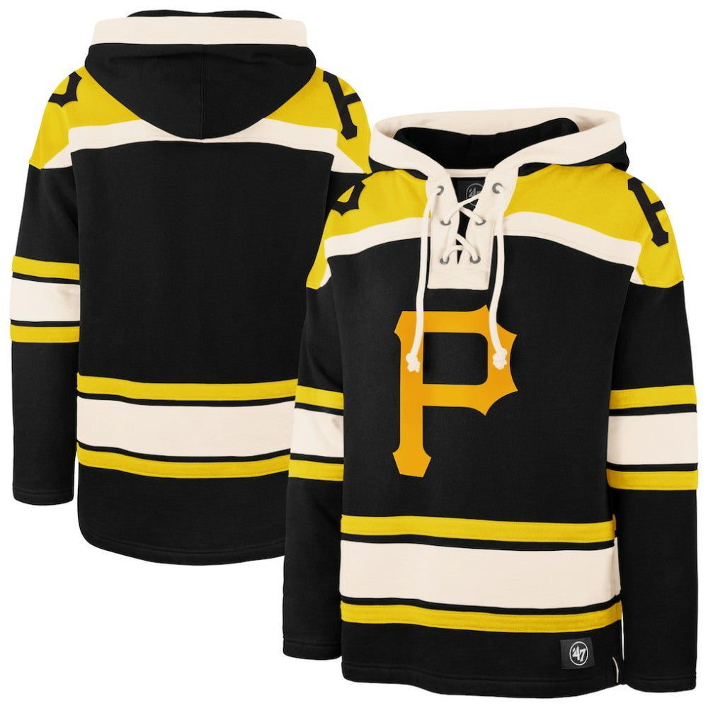 Pittsburgh Pirates '47 Superior Lacer Pullover Hoodie - MLB