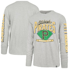 Pittsburgh Pirates '47 Fair Ball Franklin Long Sleeve T-Shirt - MLB