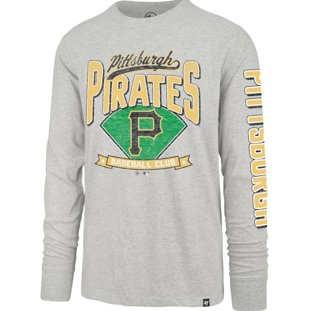 Pittsburgh Pirates '47 Fair Ball Franklin Long Sleeve T-Shirt - MLB